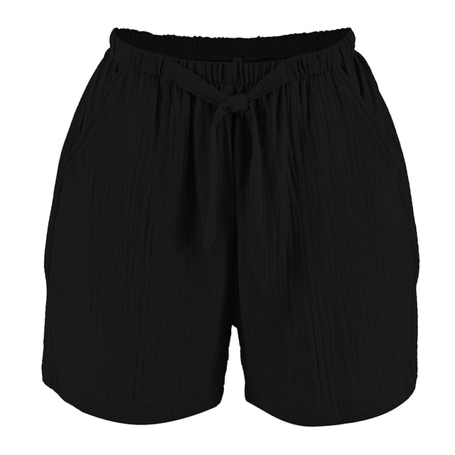 Short George para Dama, con Bolsas Laterales Negro EG