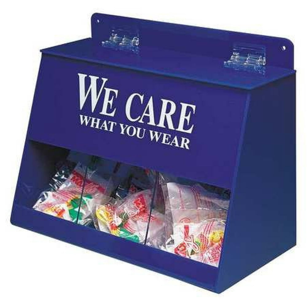 BRADY PD244E Ear Plug Dispenser,150 Pairs,Acrylic