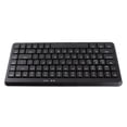 thumbnail image 1 of M Buder Teclado Inalámbrico 2.4G y Bluetooth 5.1 75% Compacto 84 Teclas Silencioso Portátil para PC, Laptop, Mac, Windows, Color Negro (32.3 cm / 12.7 inches), 1 of 9