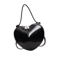 thumbnail image 3 of Women Heart Shaped Shoulder Bag Handbag PU Leather Heart Crossbody Bag Ladies Satchel Crossbody Purse, 3 of 7