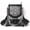 Black, variant on Berlin hand-carved Fringed Bag Cowhide Hand Bag with Floral Hand Tooling