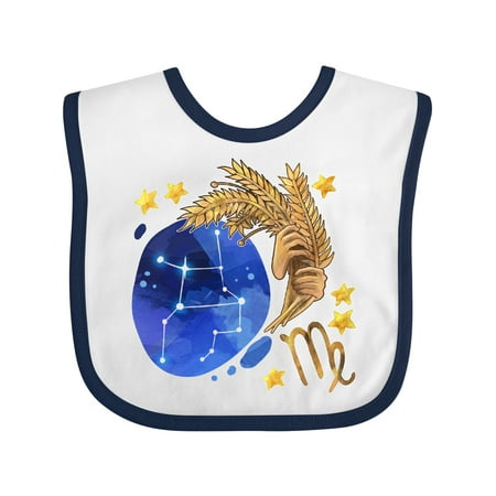 

Inktastic Virgo Constellation Zodiac Sign Illustration Boys or Girls Baby Bib