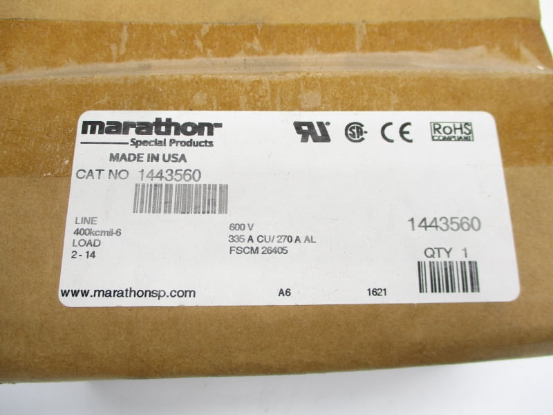 MARATHON 1443560 600V 335A NSFS
