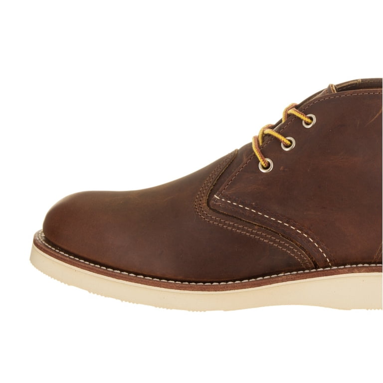 Red Wing 3137: Mens Heritage Work Chukka Copper Rough  display picture 2