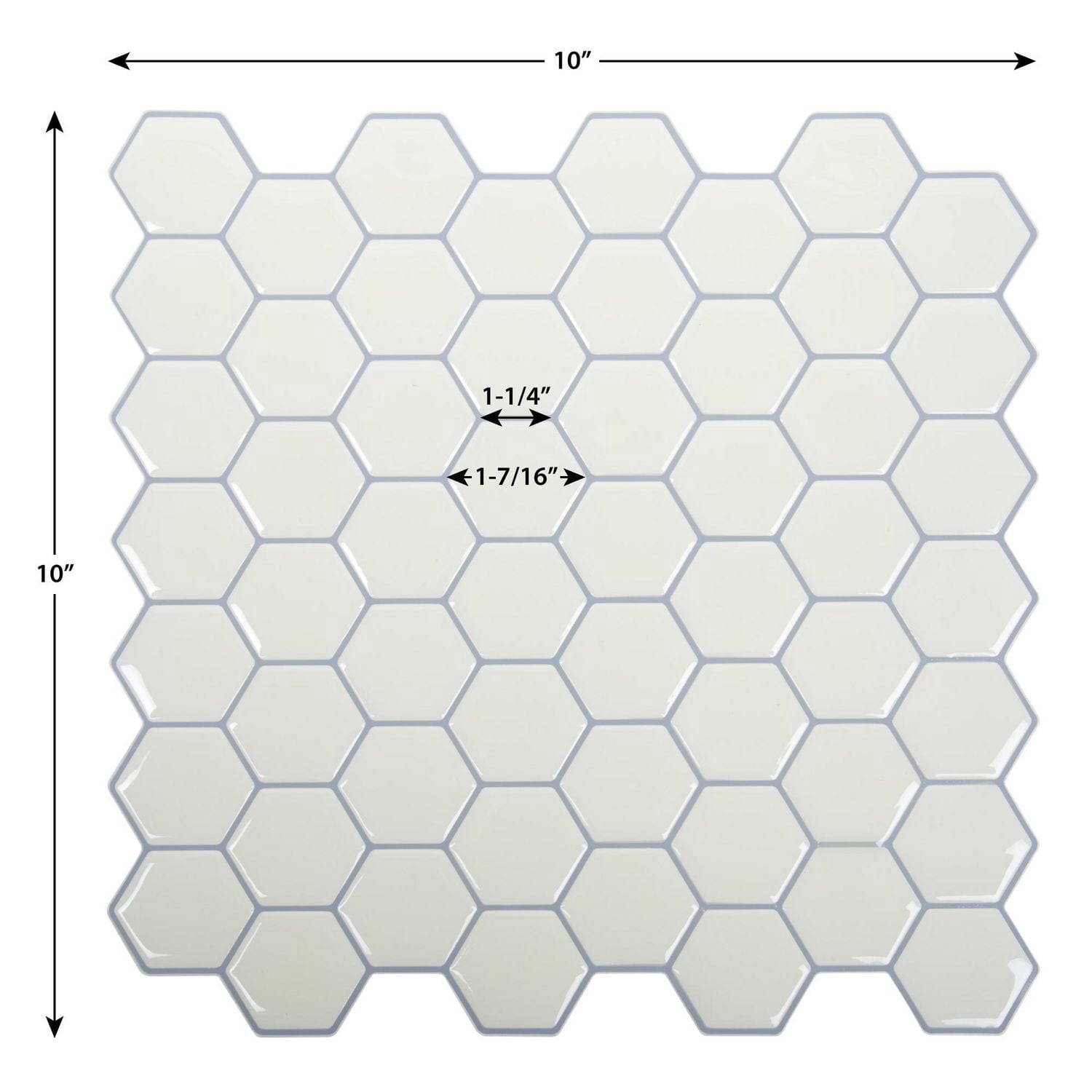 Truu Design Carrelage mural hexagonal
