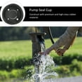 thumbnail image 4 of 4pcs Universal Cup Leather Pitcher Pump Seal Cup Solid 100mm Water Pump Cup, 4 of 6