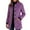 dd#-Purple, variant on Sherpa Jacket Women Fuzzy Fleece Plaid Hoodie Zipper Long Sleeve Winter Y2k Jacket Outerwear Plus Size Loose Fit Coats with Pocket Khaki 3XL