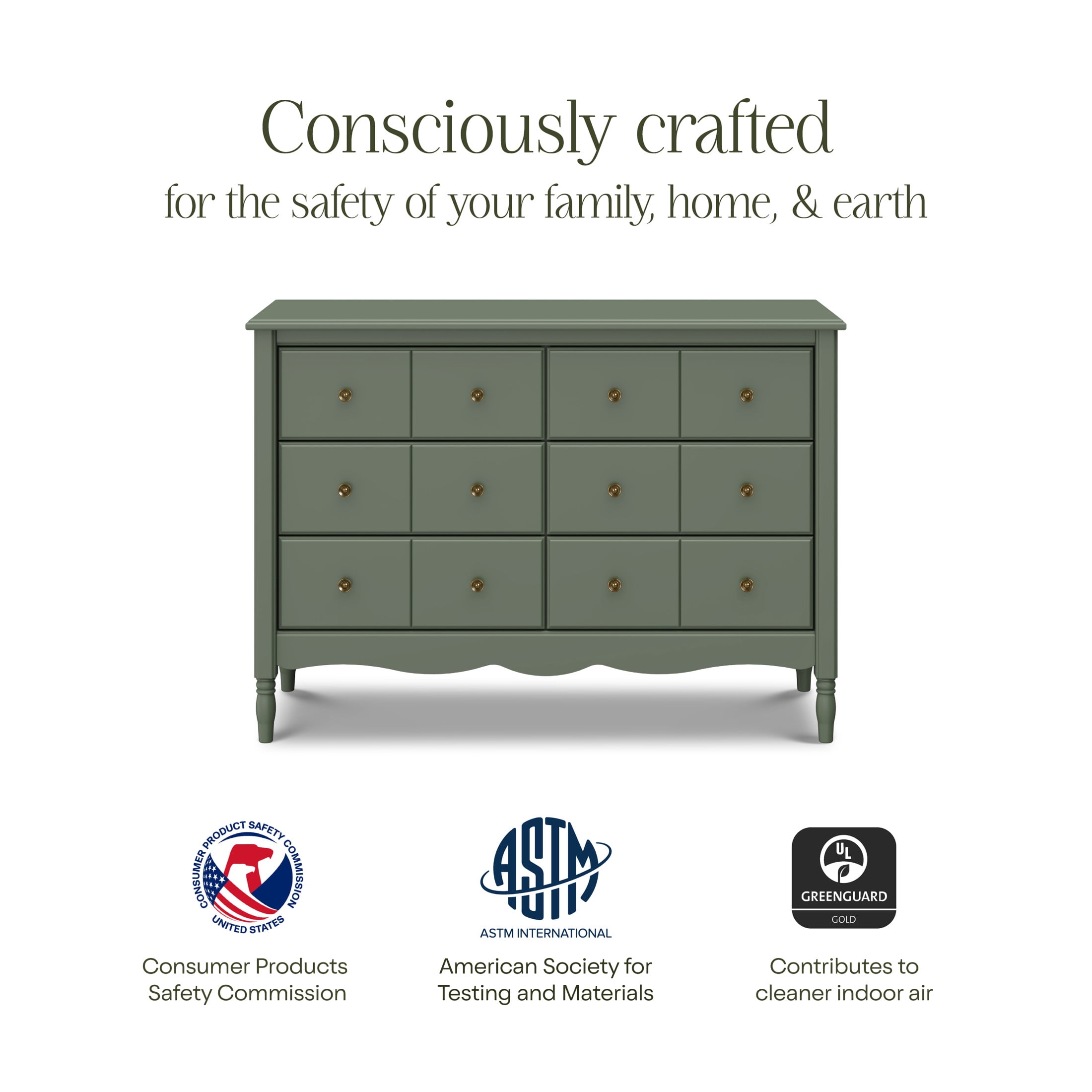 Namesake Liberty 6-Drawer Assembled Dresser
