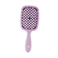 thumbnail image 1 of Cepillo para desenredar, peine de , agradable a la piel, portátil, ligero, con ventilación, para cabello largo, corto, grueso y fino, cabello Púrpura Sunnimix Cepillo para desenredar el cabello, 1 of 8