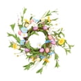 thumbnail image 1 of Corona de huevo de pascua para fondo de puerta novedoso pared decoración de la Pascua corona de flores para salón de dibujo celebración estacional, 1 of 7