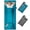 Blue, variant on Sleeping liner camping, Ultralight Silky Satin Adult Sleep Sack & Self Tan Sleep Sack with Two-Way-Zipper, Single Camping Sheet & Travel Sheets for Hotel