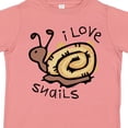 thumbnail image 4 of Inktastic I Love Snails Boys or Girls Toddler T-Shirt, 4 of 5