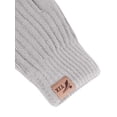thumbnail image 5 of Deago Wool Winter Gloves for Men Women Fleece lined Touchscreen Cold Weather Warm Thermal Knit Gloves for Driving Texting (Gray), 5 of 9