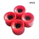 thumbnail image 3 of Advancent Rueda de monopatín de 4 Uds., equipo deportivo resistente al desgaste, mano de obra, instalación práctica, movimiento de patín, Ropa Deportiva, Zapatos Rojo, 3 of 6