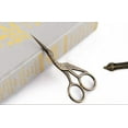 thumbnail image 4 of Arolly Embroidery Scissors 4.5-inch Small Sewing Scissors Retro Style Craft Scissors for Art Needle Work -Bronze, 4 of 4