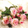 thumbnail image 2 of Mdesiwst Artificial Flowers Centerpiece Craft Wedding Party Home Decor, 2 of 10