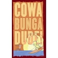 thumbnail image 2 of Men's The Simpsons Cowa Bunga Dude! Surfing Bart Graphic Tee Cardinal X Large, 2 of 5