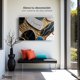 thumbnail image 3 of Cuadro Decorativo Canvas Abstracto Canvas Revolution Opulencia Abstracta 90x60, 3 of 3