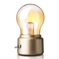 thumbnail image 1 of Retro Rechargeable Bulb Lamp Small Night Light Eye Protection Bedroom Decoration Atmosphere Lamp, 1 of 4