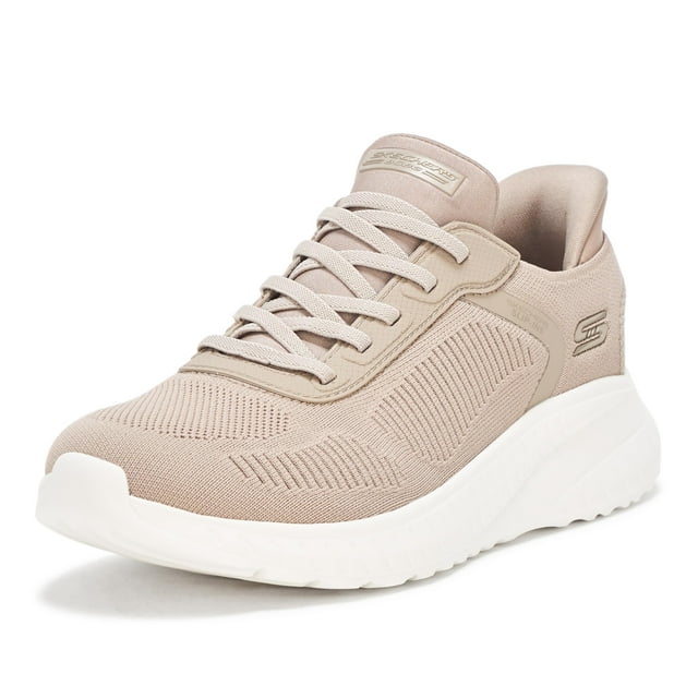 Zapatilla Skechers BOBS Squad Chaos-Current Muse Taupe para mujer
