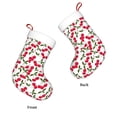 thumbnail image 6 of Cauagu Cherry_1 for Christmas Stockings,1-Pack Large Xmas Stocking Holiday and Farmhouse Stocking Fit for Christmas Holiday Party Decoration(17.7*11 Inch), 6 of 7