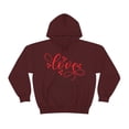 thumbnail image 2 of Love Valentines Unisex Heavy Blend™ Hooded Sweatshirt, 2 of 9