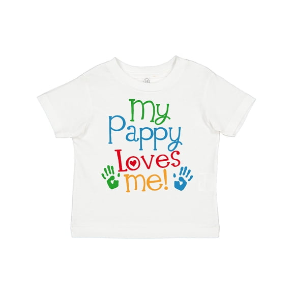 Inktastic My Pappy Loves Me Boys or Girls Toddler T-Shirt