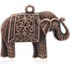 thumbnail image 1 of 5 colgantes de elefante estilo tibetano, de aleación, para hacer joyas., 1 of 2