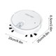 thumbnail image 3 of Fiudx Robot Barrado, Aspirado y Refractario, Límpido Automático, Humidificador Multifun, Solución de Limpieza para El Hogar, Ideal Dueños de Mascotas, Recargable Usb., 3 of 5