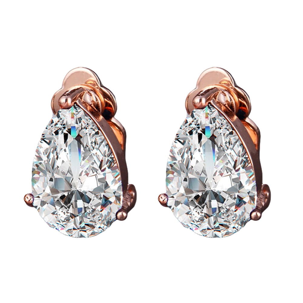 AYYUFE 1 Pair Women Clip Earrings Asymmetric Long Tassels Jewelry Imitation  Pearls All Match Ear Cuffs for Wedding - Walmart.com