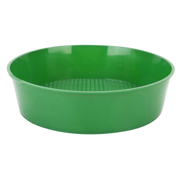 8.1 X 8.1 X 2.2in Tamiz De Jardinería, Tamiz Del Filtro Más Rápido Y Más Conveniente Para El Parque