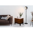 thumbnail image 1 of Table de Nuit en Bois Massif Definity avec 2 Tiroirs, 1 of 6