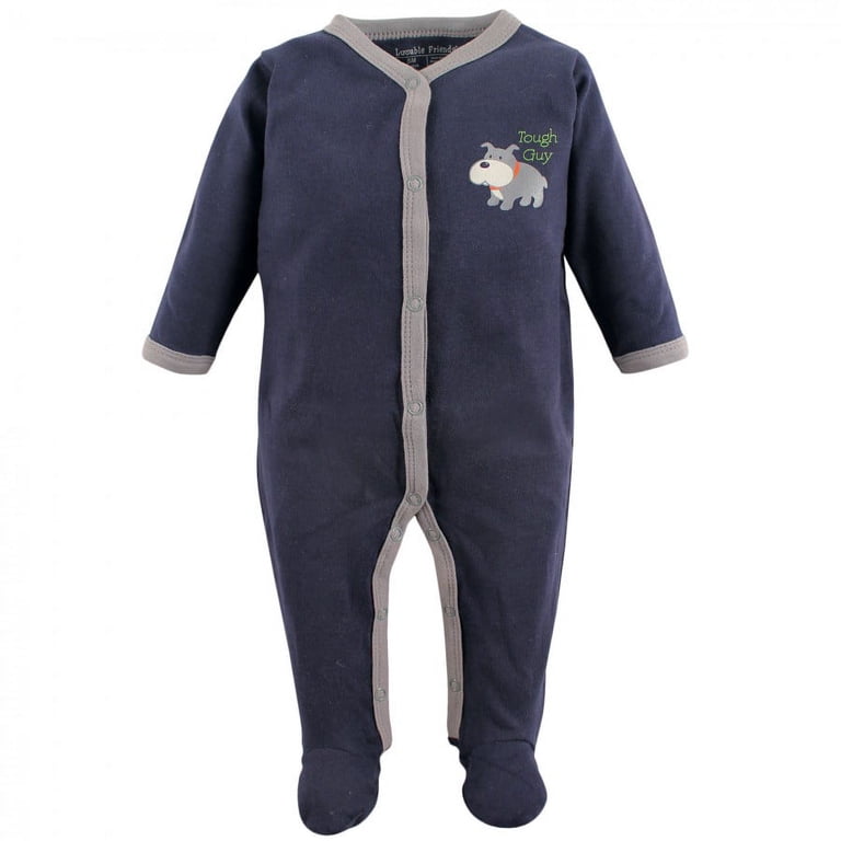 Luvable Friends Baby Cotton Sleep and Play, 3-Pack photo 3
