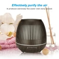 thumbnail image 4 of yx-130 Smart WiFi Difusor de aceite esencial 400ml Humidificador de niebla fría Humidificador de aromaterapia de grano de madera 7, 4 of 8