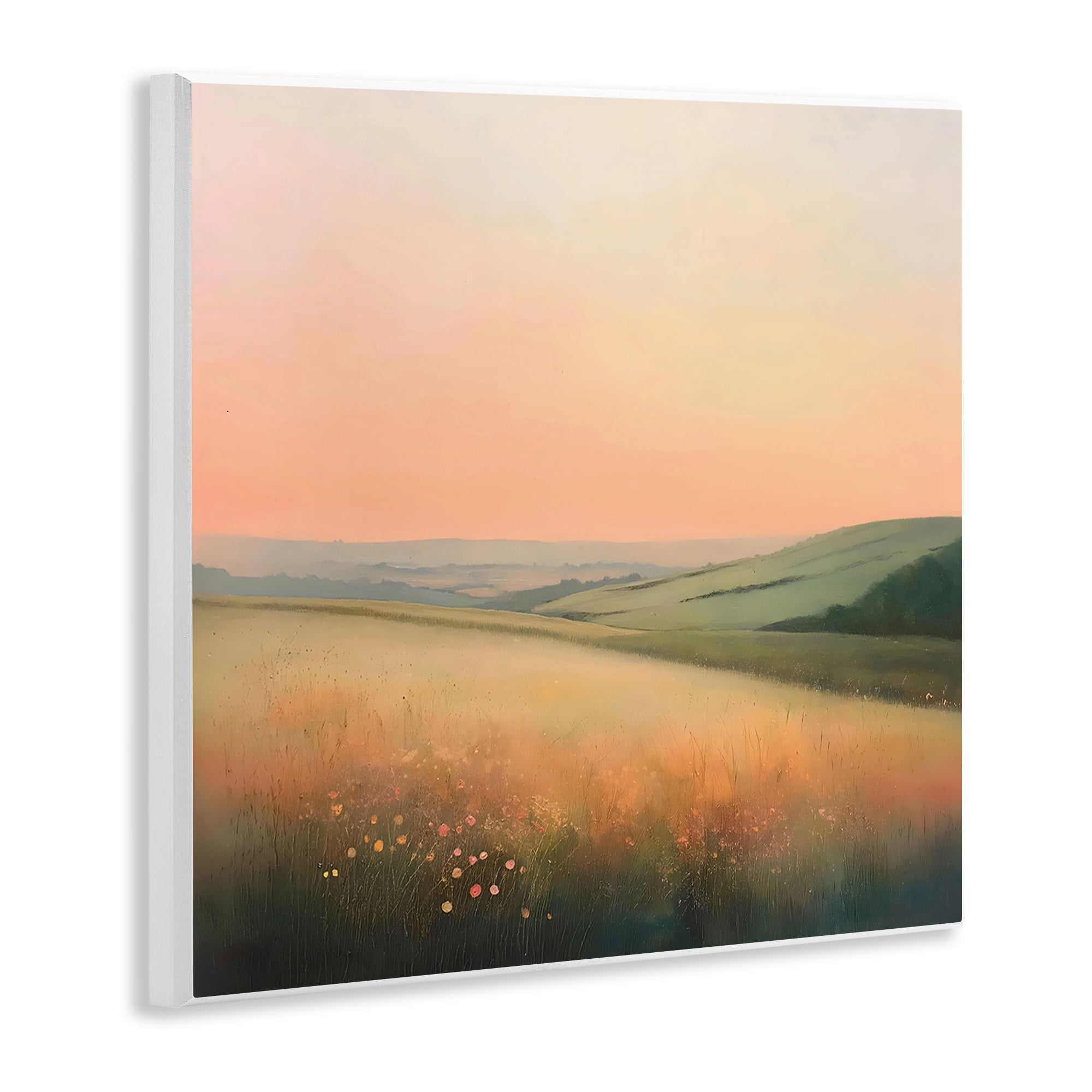 Stupell Industries Sun Coming Up Over Meadow Wall Plaque Art, design by Creative Studio