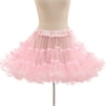 thumbnail image 2 of XEGLSBU Womens Skirts Fall Mini Women Petticoat Underskirt Swing Tutu Skirt Cute New Pink One Size, 2 of 4