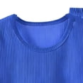 thumbnail image 4 of NAISIBABY Boys Girls Outfit Sets, Soft Short Sleeve T-Shirt and Pants 2-Piece Kids Comfort Casual Clothes Blue Size 1, 4 of 6