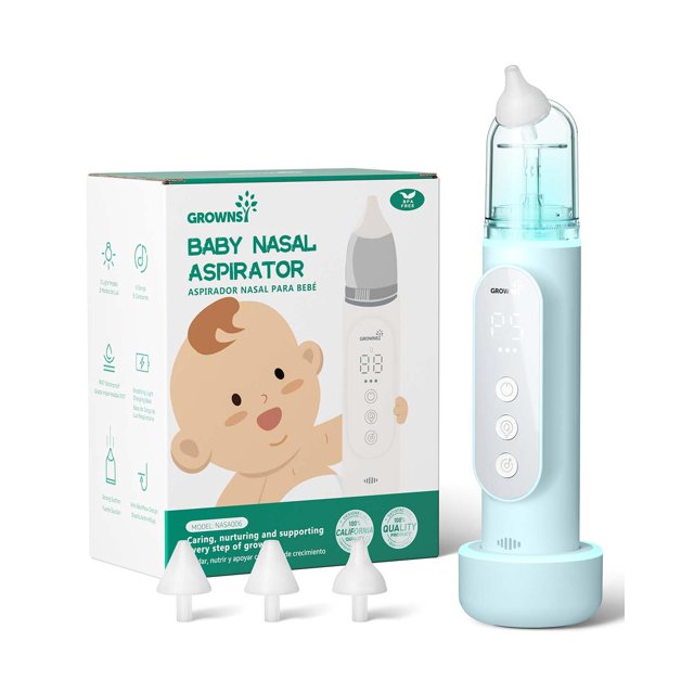 Aspirador Nasal GROWNSY NASA006 con 5 Niveles Impermeable