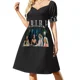 thumbnail image 2 of Tribu - Vestido Lucifer de manga corta Ropa de mujer Vestidos de mujer Lujo, 2 of 7