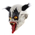 thumbnail image 5 of Elegantoss Scary Clown Multi-color Latex Overhead Creepy Costume Mask, with Hair for Adult, 5 of 7
