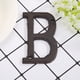 thumbnail image 1 of Letrero de casa de hierro fundido con letras de Metal placa de puerta decoración de pared de cafetería DIY Hugtrwg Para estrenar, 1 of 6