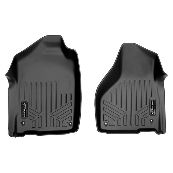 SMARTLINER 1st Row Custom Fit Floor Liners Compatible with 2012 - 2012 Ram 1500 Regular Cab and Quad Cab
