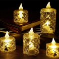 thumbnail image 4 of 24 Pcs Led Tealight Candles Smokeless Candle Lamp 1.42x3.15in, 4 of 4