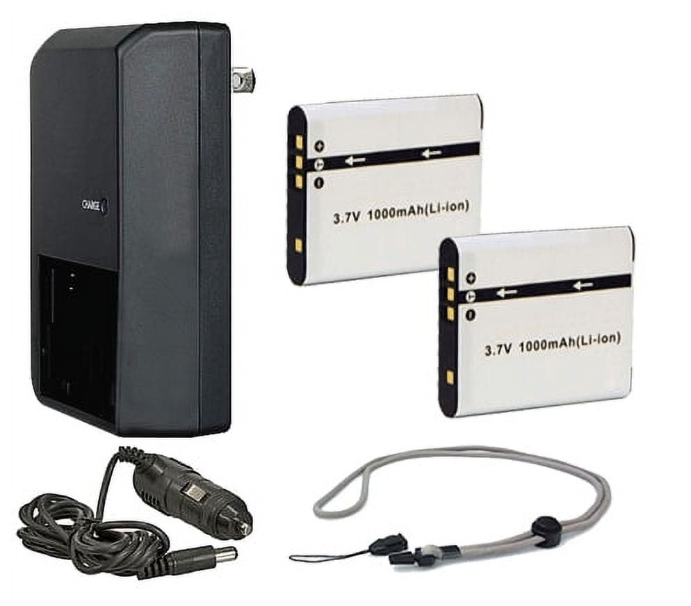 Sony Cybershot DSC-W110 High Capacity Batteries (2 Units) + AC/DC