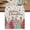 Multicolor, variant on Christmas Trees Table Runner 90 Inches Long - Winter Xmas Colorful Snowflakes Wood Grain Kitchen Dining Burlap Linen Tablerunner for Small/Round/Square/Wedding/Coffee/Dining Table Party 13 x 90