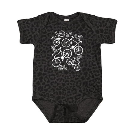 

Inktastic White Big/small Bikes Gift Baby Boy or Baby Girl Bodysuit