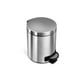 thumbnail image 1 of Bote de basura Chico Ninestars Acero Inoxidable con Pedal 5 L, 1 of 6