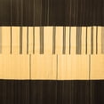 thumbnail image 1 of Ahgly Company Indoor Square Abstract Brown Contemporary Area Rugs, 8' Square, 1 of 4