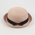 thumbnail image 2 of EHQJNJ Womens Sun Hats with Ponytail Hole Womens Dress Hat Wide Leaf Flower Bridal Shower Hat Sun Hats Beach Hat Sun Visor Hats Extra Large Wide Brim for Women Oversized Large, 2 of 3