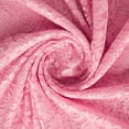 thumbnail image 2 of Zelouf Ravie Holo Glitter Scallop Lace  , Sewing, DIY, Crafts Fabric by the Yard, Vibrant Rose, 20 Yard, 2 of 3
